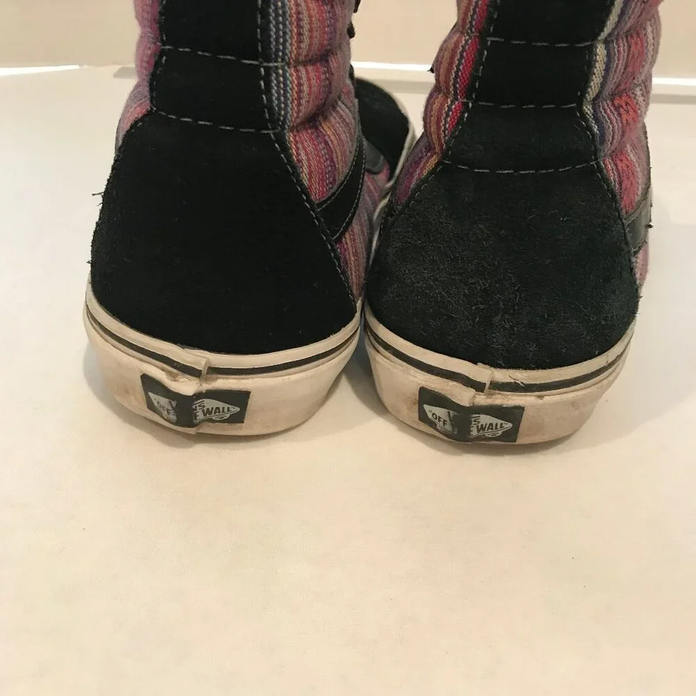 VANS UNISEX HI GUATE WEAVE SHOES SIZE MALE 10.5 FEMALE 12